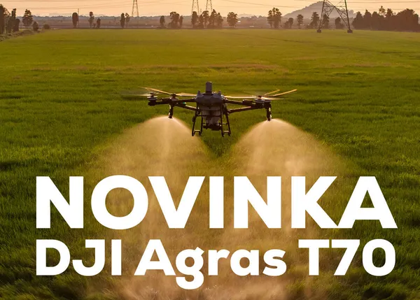 Nová éra na oblohe: DJI Agras T70P mení pravidlá hry v precíznom poľnohospodárstve